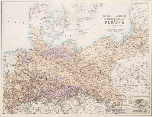 The North German Confederation and Prussia 1860